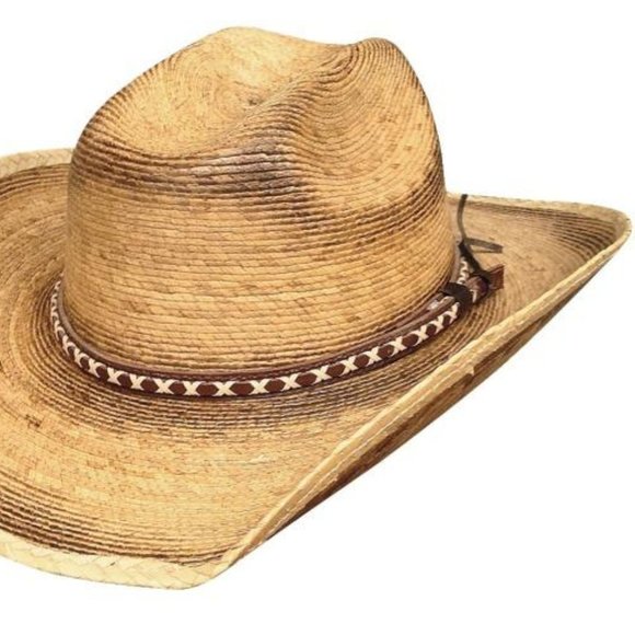 Bullhide Palm Leaf Straw Western Hat - Little Kids - Picture 2 of 2